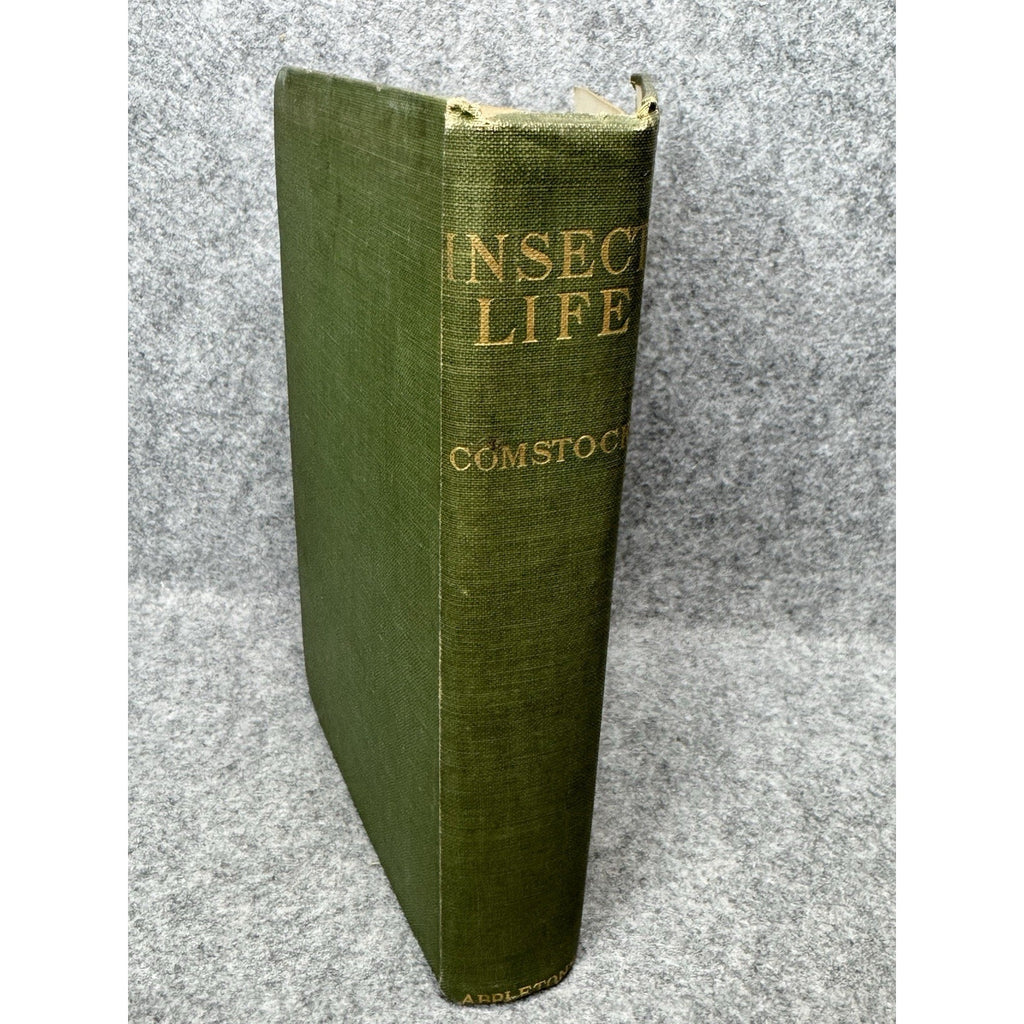 1911 Insect Life Comstock Color Plates Illustrated Entomology Hardcover