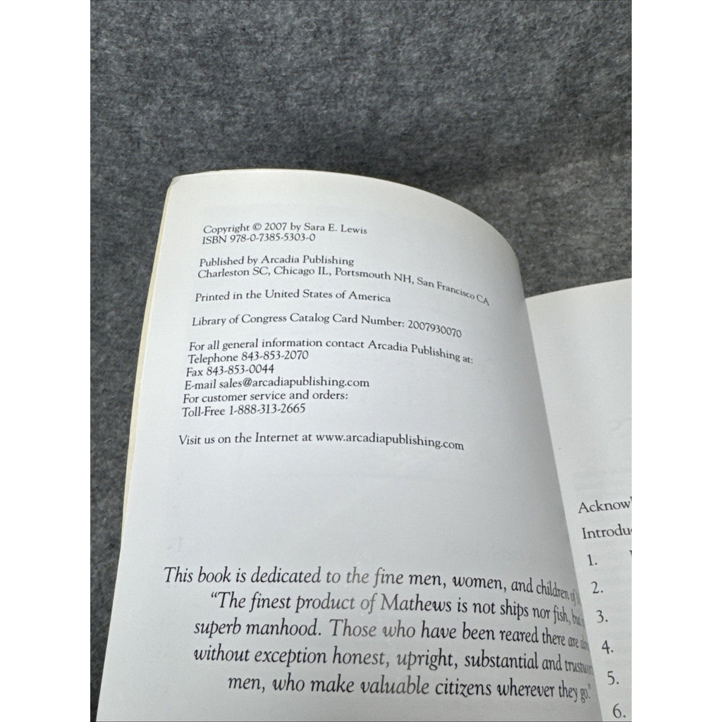 Mathews County by Sara E. Lewis