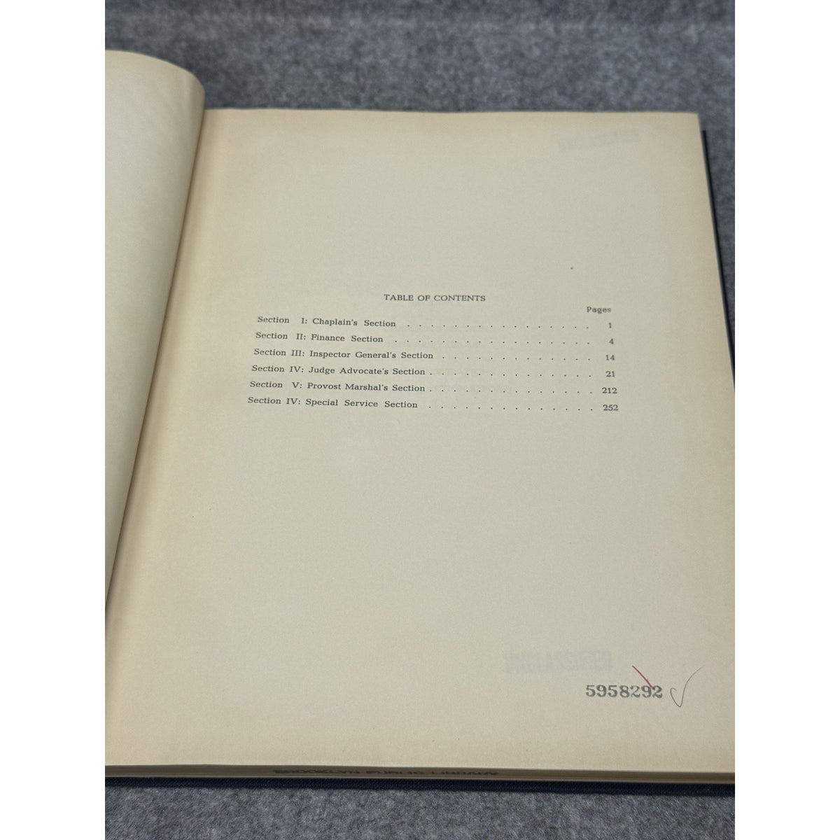 WWII 12th Army Group Final After Action Report Vol X War Crimes Restricted