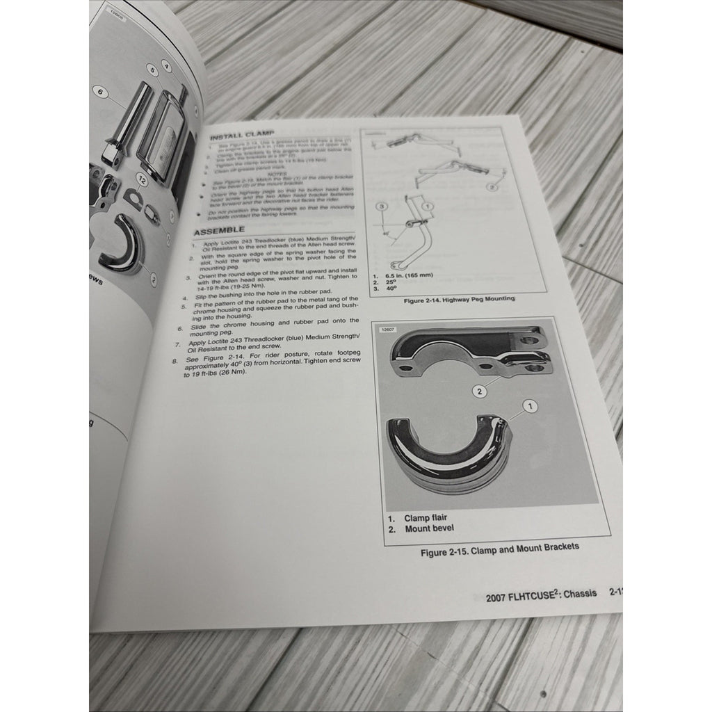 HARLEY-DAVIDSON FLHTCUSE2 Model Service Manual Supplement 99500-07