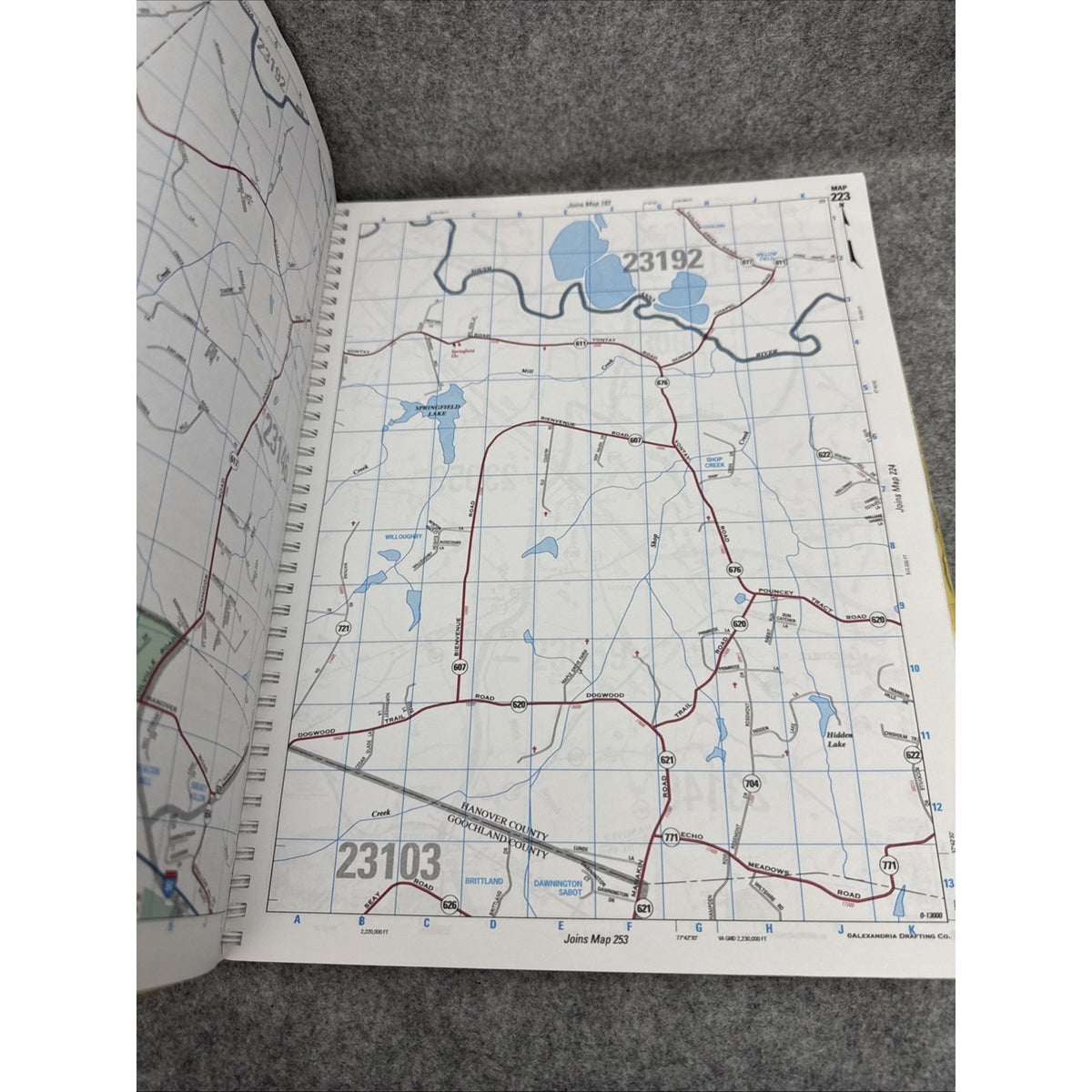 Greater Richmond Area Atlas : Virginia by the Map People Staff ADC (Other)