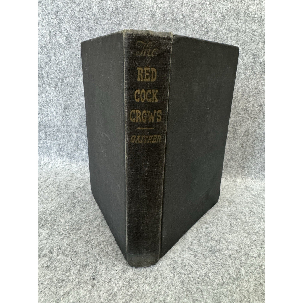 1944 The Red Cock Crows Frances Gaither First Printing HC Macmillan
