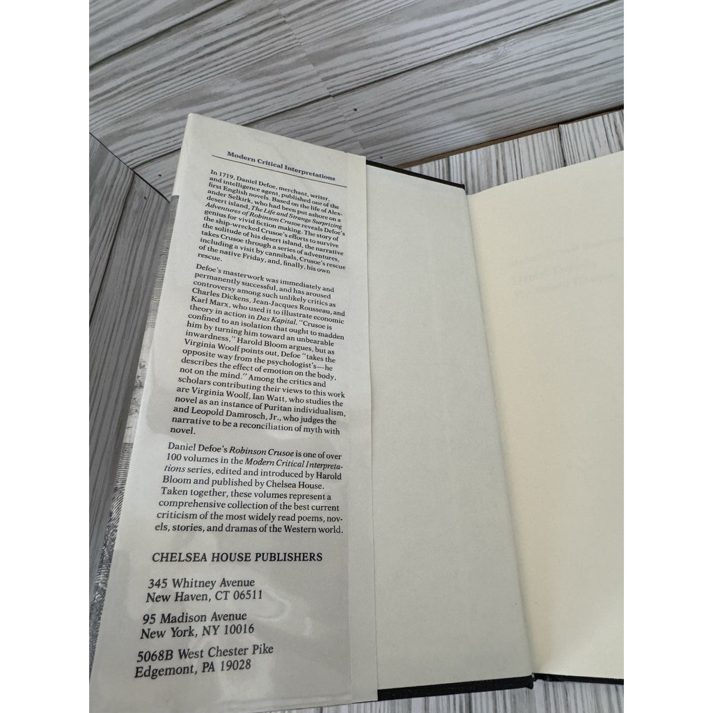 Daniel Defoe's Robinson Crusoe (Bloom's Modern Critical) by Harold Bloom