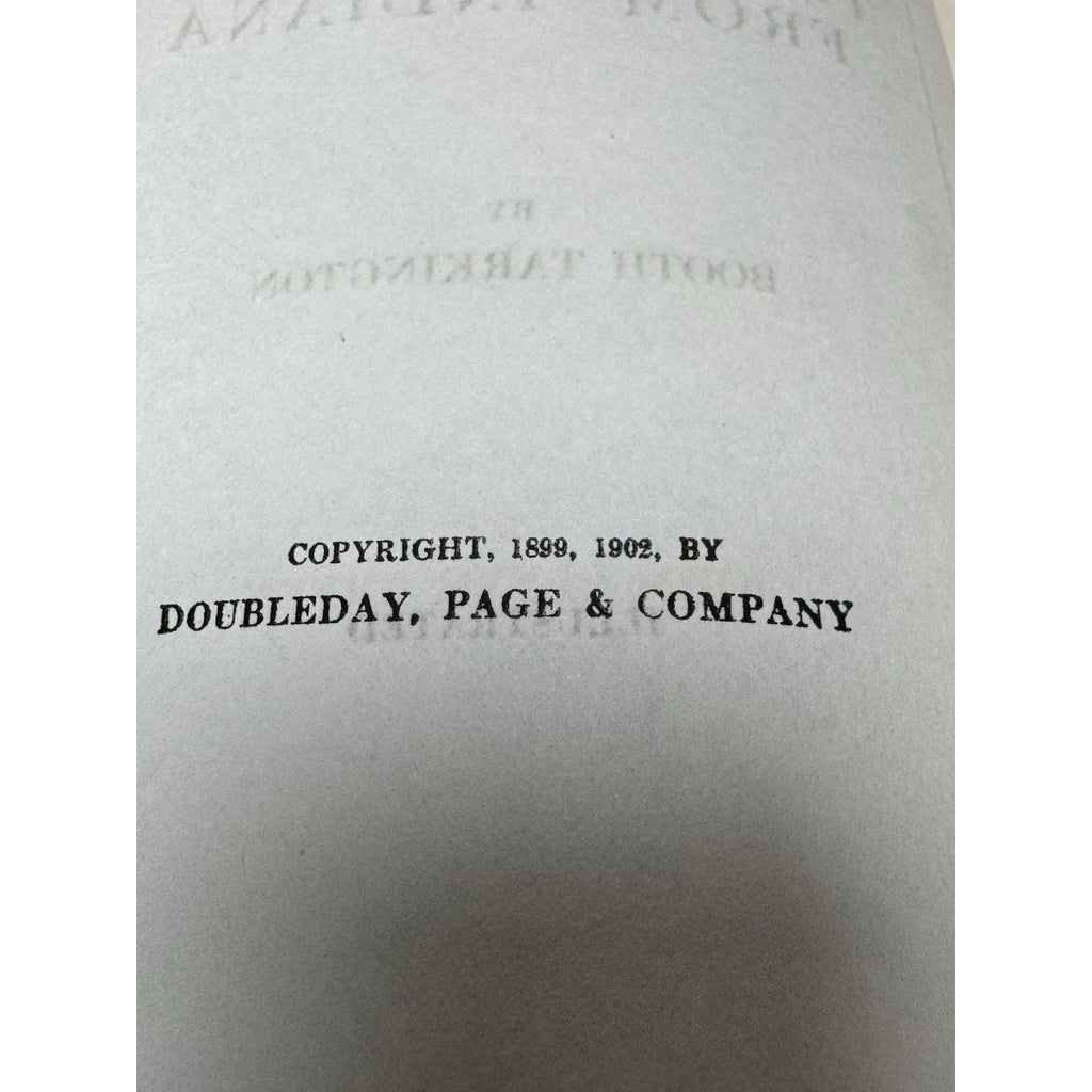 1919 The Gentleman from Indiana Booth Tarkington Illustrated Hardcover