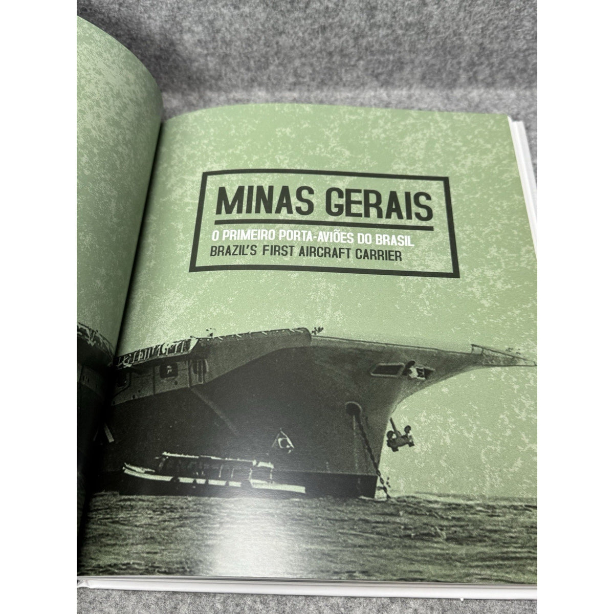 Brazilian Aircraft Carriers Porta-Avioes do Brasil 2012 Inscribed Navy HC
