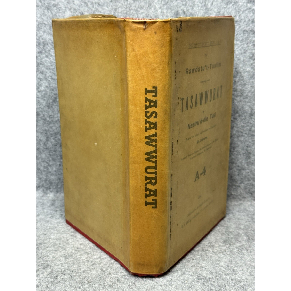 Rare Rawdatu’t-Taslim Tasawwurat Tusi Ivanow Ismaili Brill 1 of 600