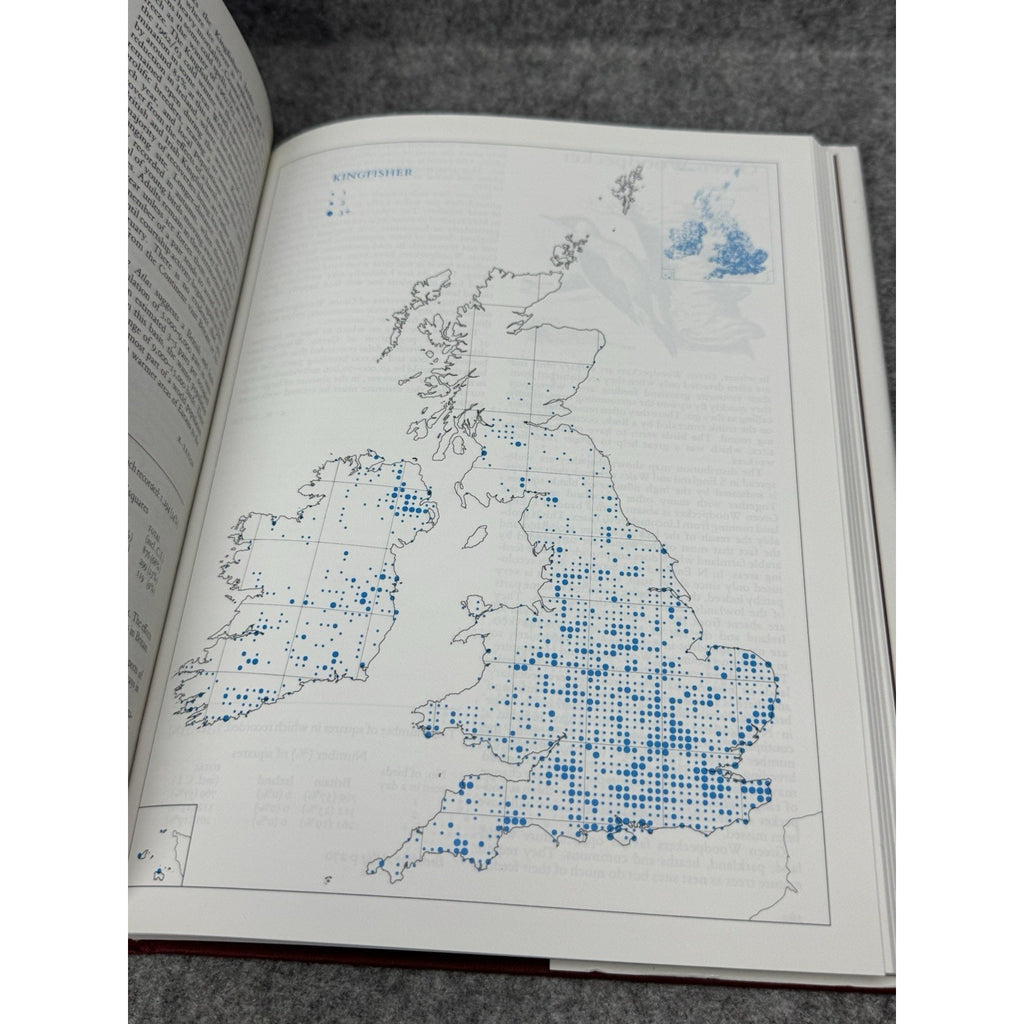Atlas of Wintering Birds Britain Ireland Peter Lack 1986 1st Ed HC DJ