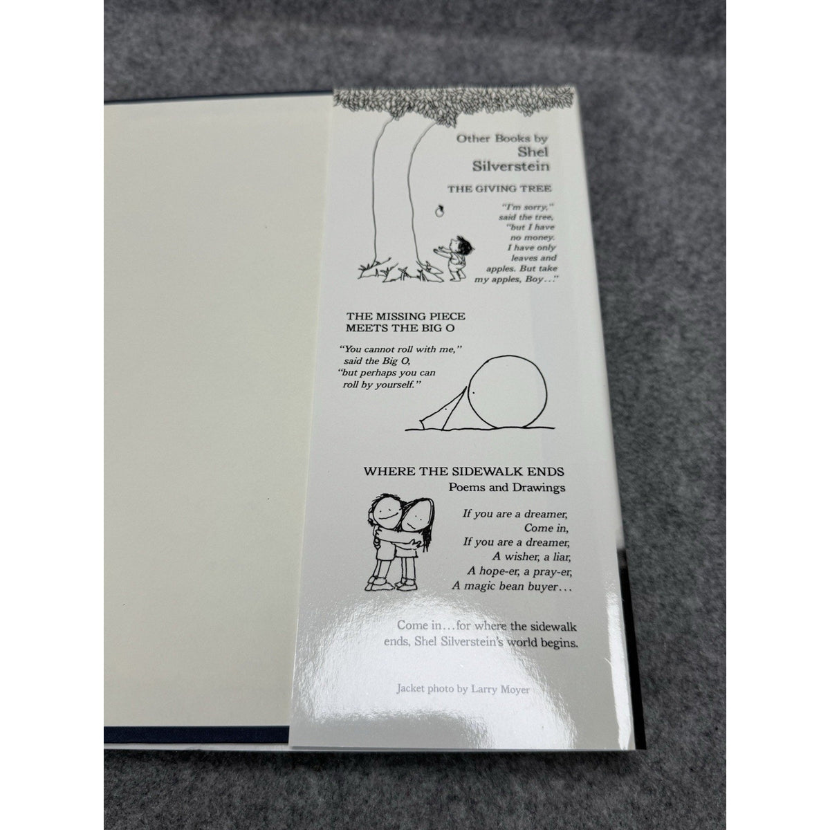 A Light in the Attic Shel Silverstein Hardcover DJ 1981 Copyright