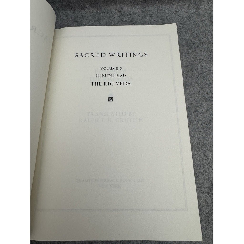 1992 Sacred Writings Vol 5 Hinduism The Rig Veda Jaroslav Pelikan PB