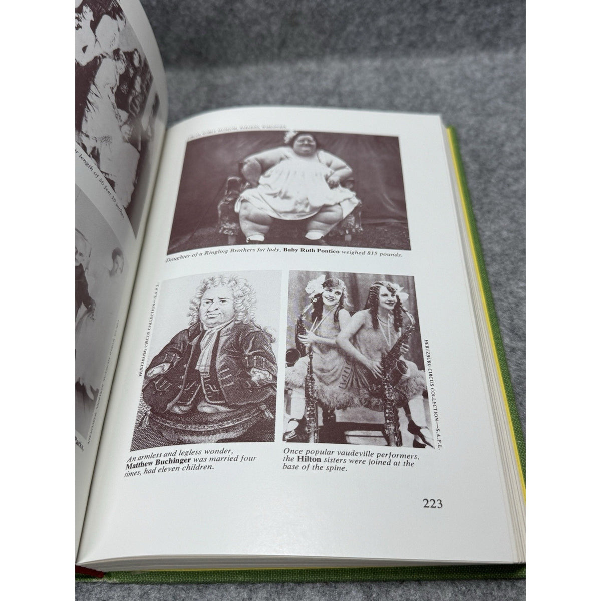 Very Special People Frederick Drimmer Human Oddities Circus History 1973 HC