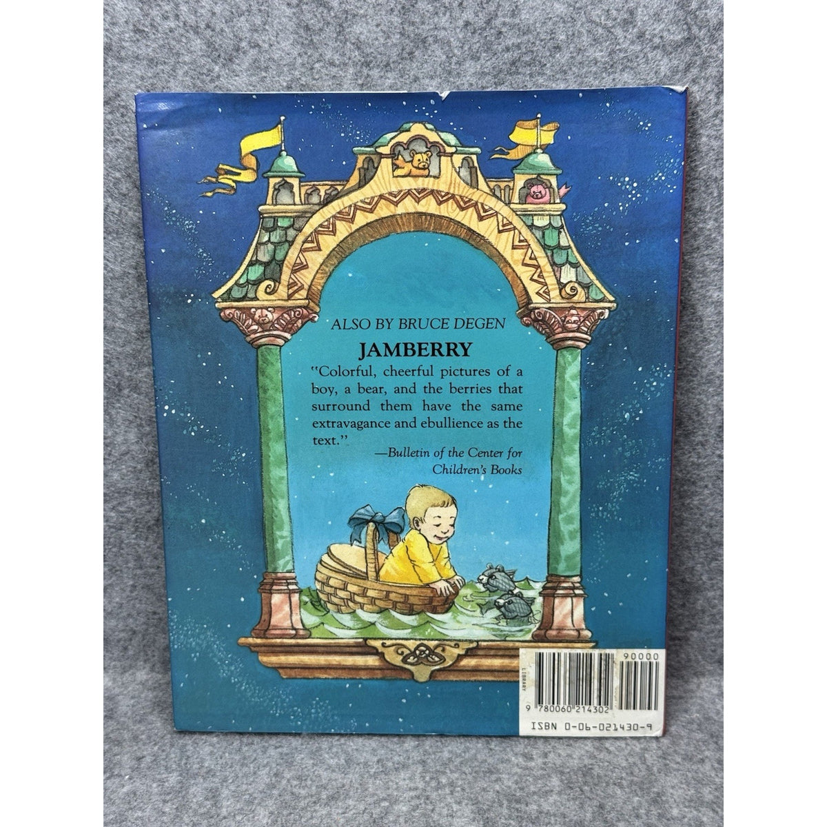 Teddy Bear Towers Bruce Degen 1991 First Edition First Printing Hardcover DJ