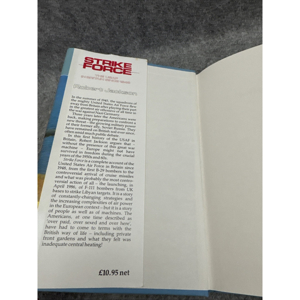 Strike Force : The USAF in Britain since 1948 by Robert Jackson (1987,...