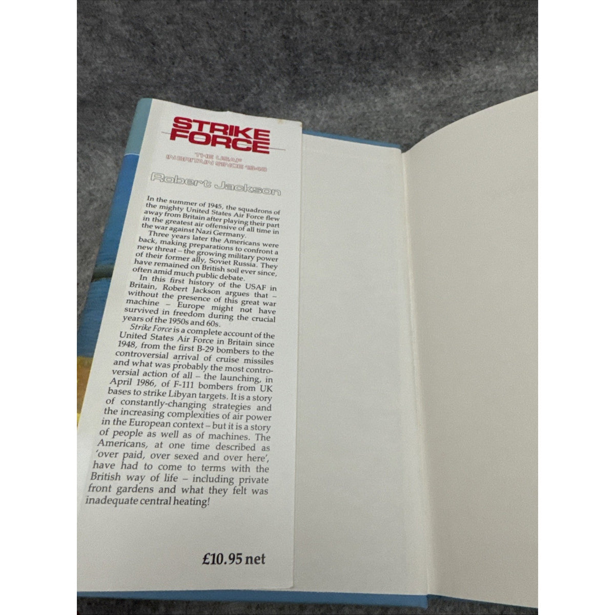 Strike Force : The USAF in Britain since 1948 by Robert Jackson (1987,...