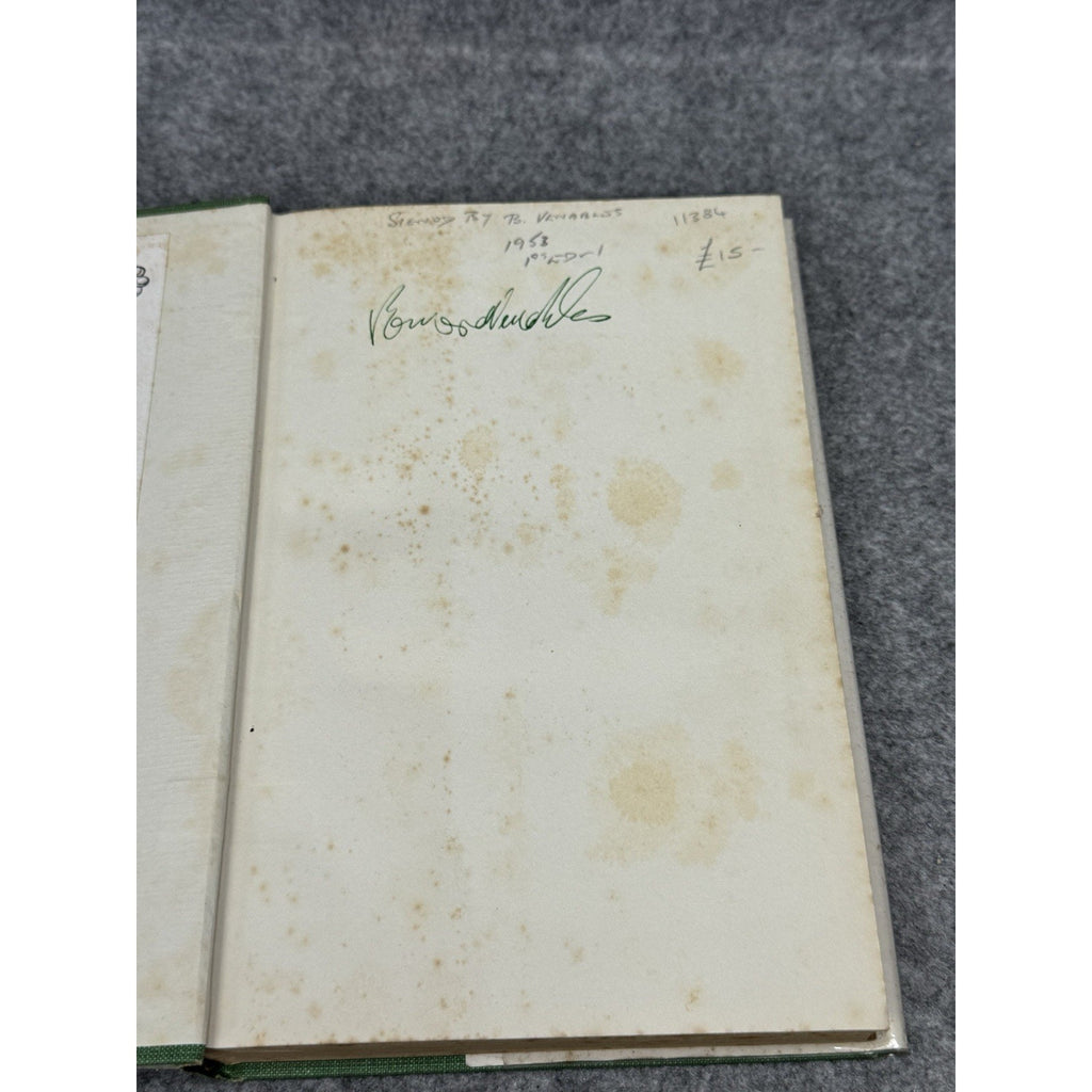 1953 A Singing Reel Moray McLaren 1st Ed Signed Bernard Venables Fishing