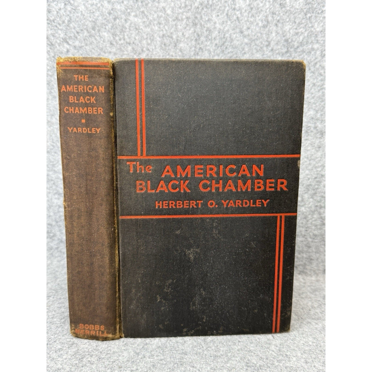 Rare 1931 American Black Chamber Yardley 1st Ed Cryptography Espionage Spy