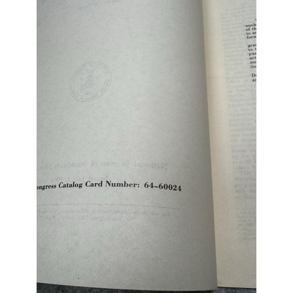 1964 Nuclear Fallout Radiation Shelter Engineering NBS 76 Lauriston Taylor Copy