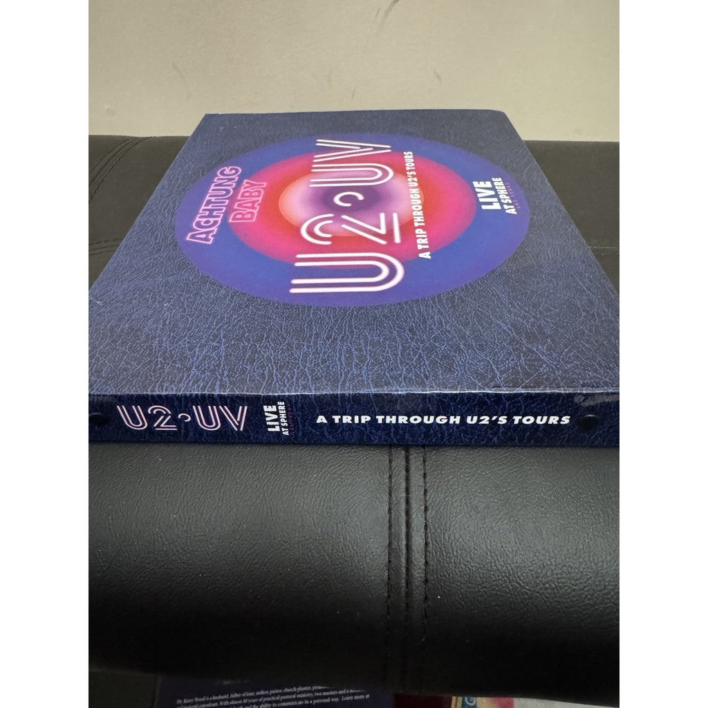 U2 UV Achtung Baby Live Sphere VIP Box Medallion COA #16359