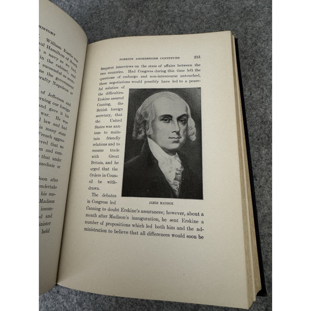 1937 Progress of Nations Vol 7 History of Early America WWII Era Hardcover