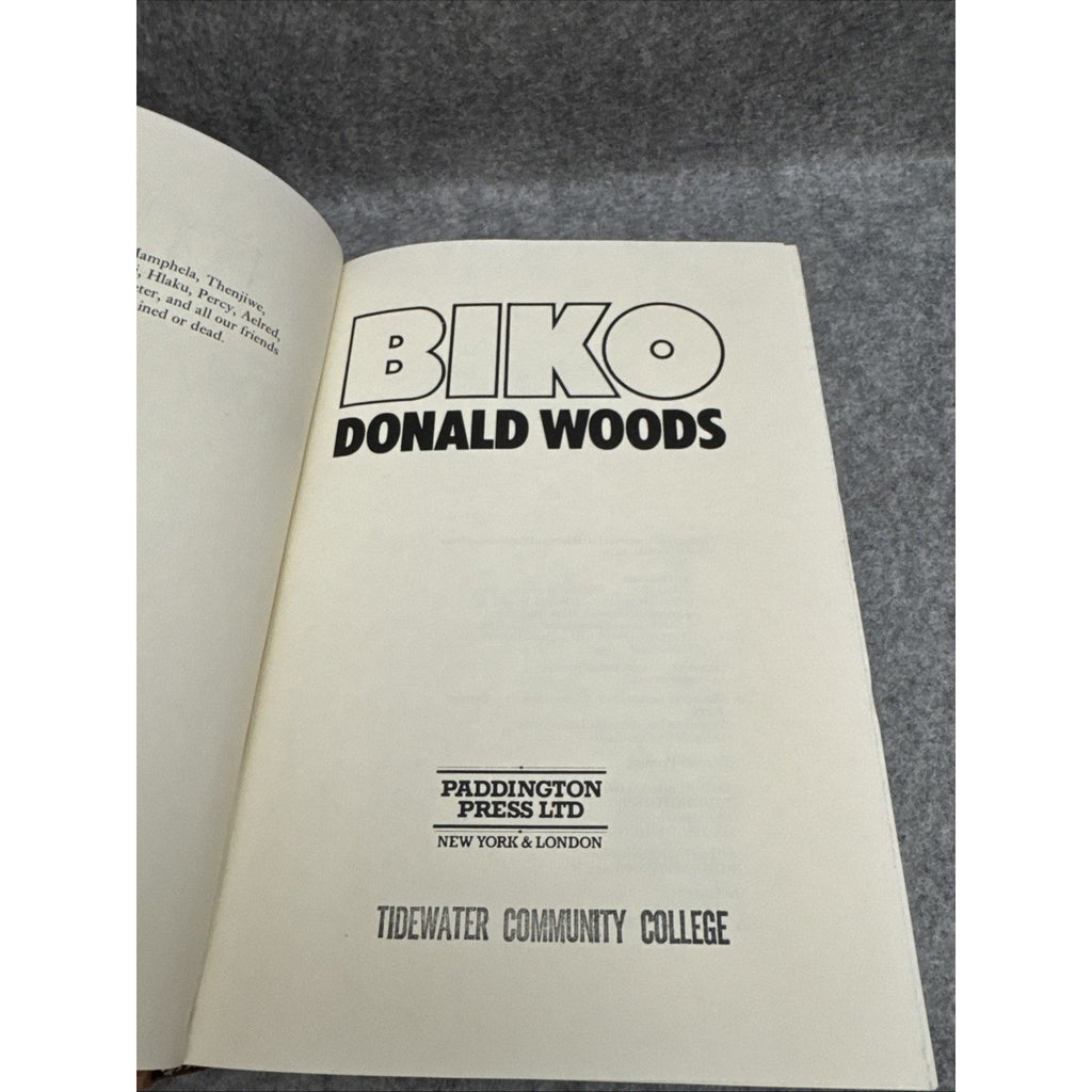 Biko by Donald Woods - 1978 HCDJ Vintage