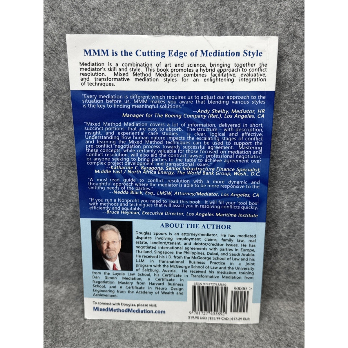 Mixed Method Mediation : A Hybrid Approach to Conflict Resolution by Douglas...