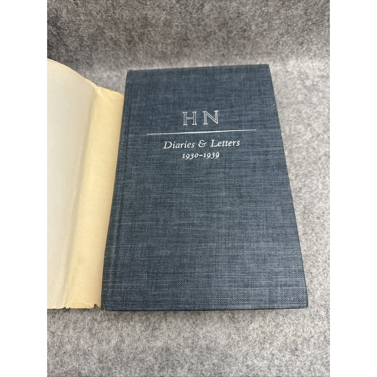 Diaries & Letters 1930-1939 Harold Nicholsen 1966 Atheneum HCDJ