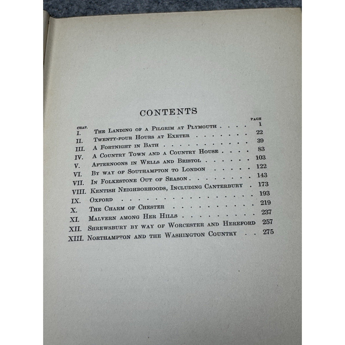 1906 Certain Delightful English Towns W.D. Howells 1st Edition Illustrated