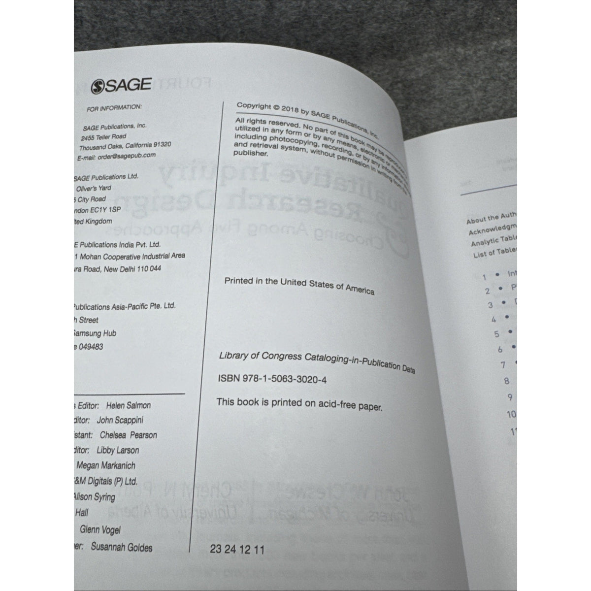 Qualitative Inquiry and Research Design : Choosing among Five Approaches by John
