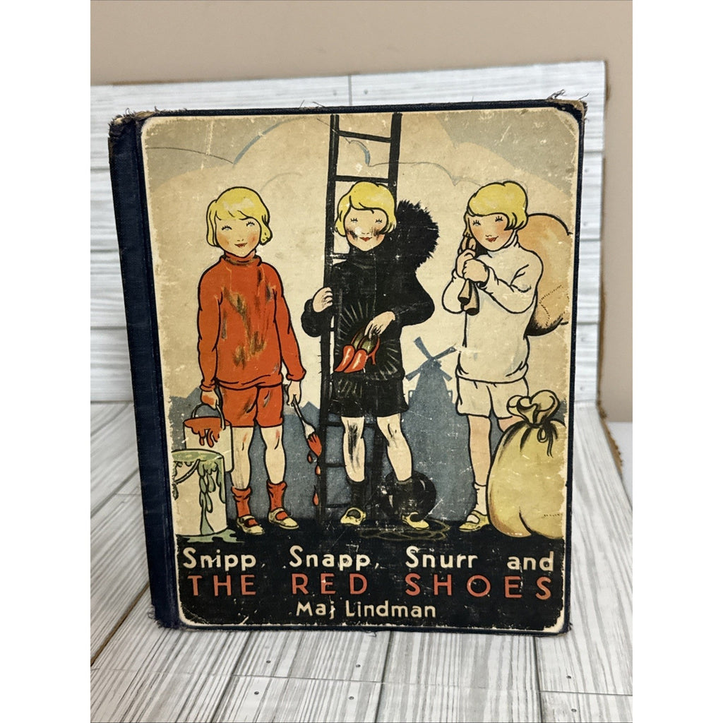 Snipp Snapp Snurr by Maj Lindman 1941 HC Illustrated Children's Book