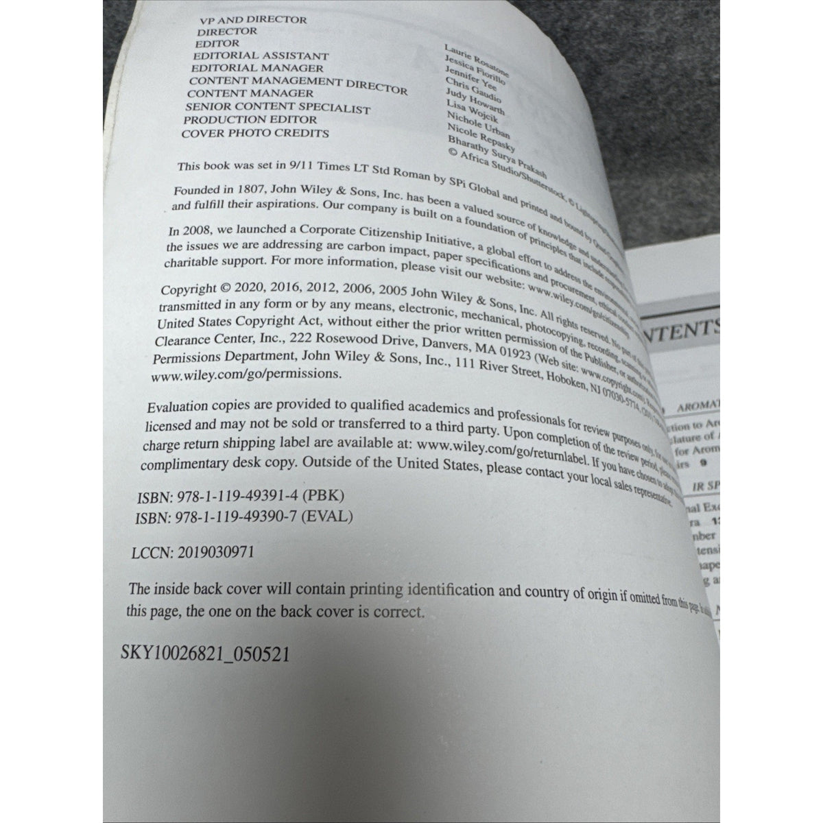 organic chemistry as a second language, 5th edition, SECOND SEMESTER topics