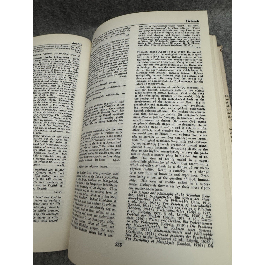 1945 An Encyclopedia of Religion Vergilius Ferm HC DJ Philosophical