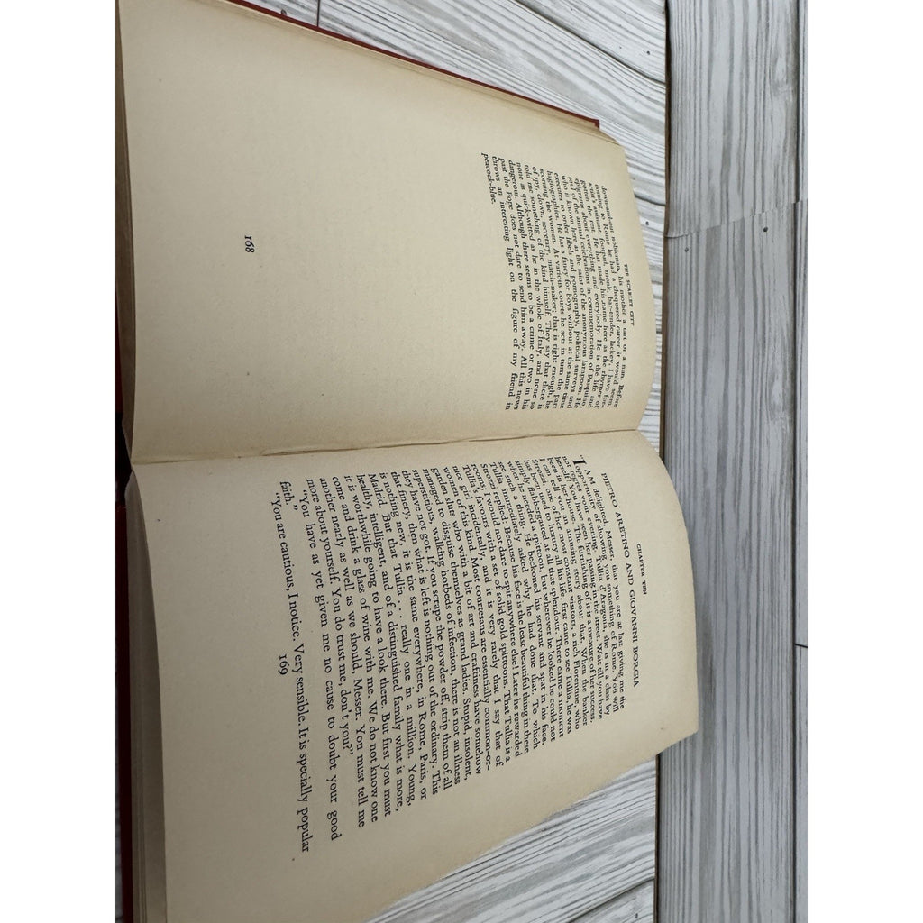The Scarlet City Hella S Haasse 1954 HC McGraw-Hill London Borgia Novel