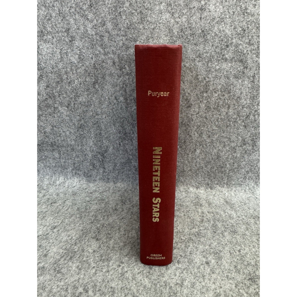1973 Nineteen Stars Edgar F Puryear Jr Military Generals Hardcover
