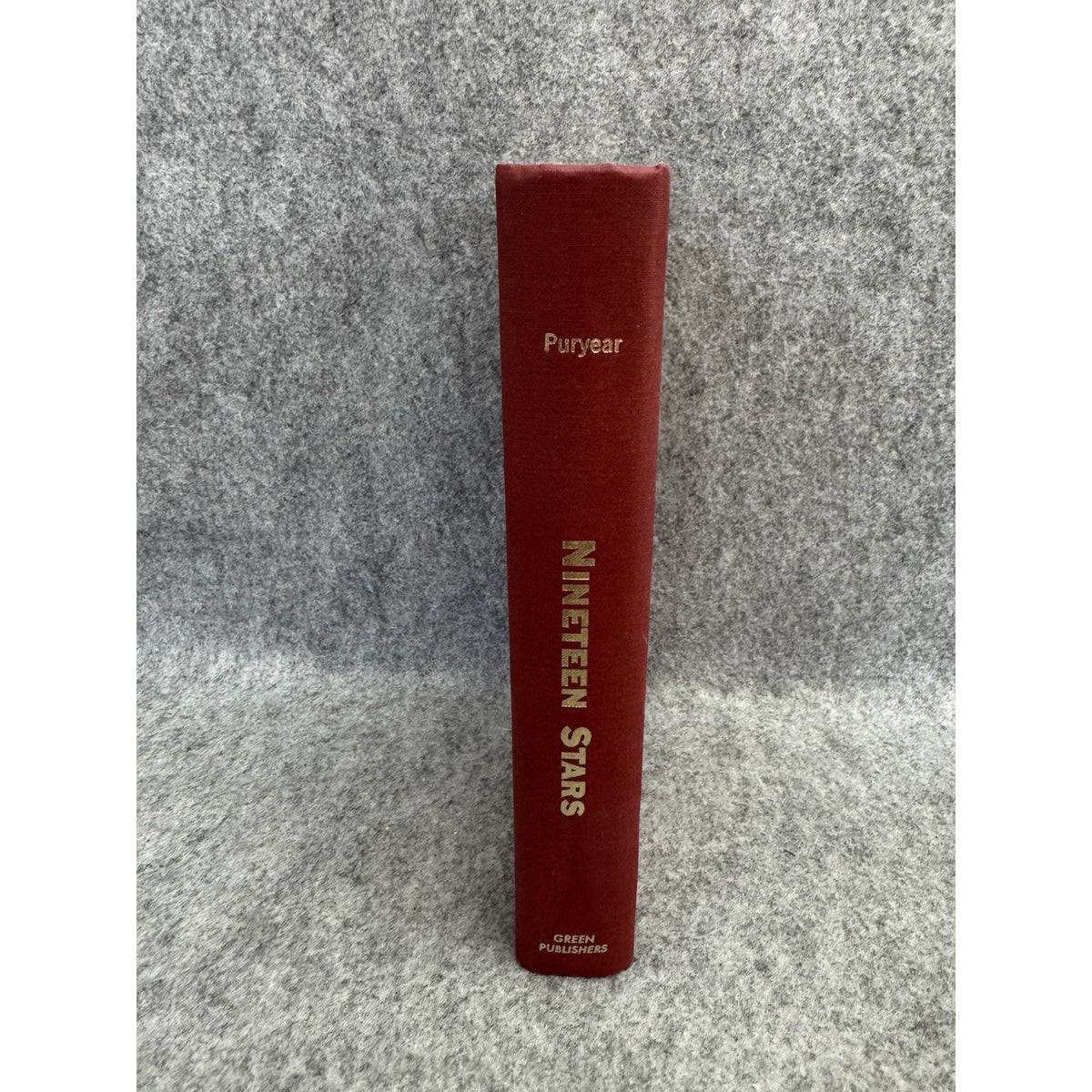 1973 Nineteen Stars Edgar F Puryear Jr Military Generals Hardcover