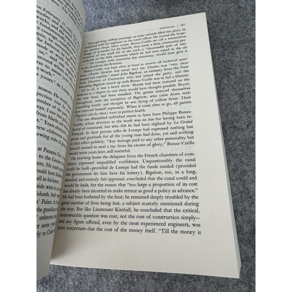 David McCullough Path Between Seas PB Signed Captain Sea Princess Panama