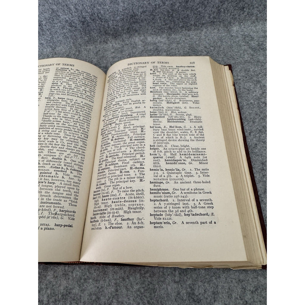Music Lovers Encyclopedia 1950 Deems Taylor Rupert Hughes HC Antique