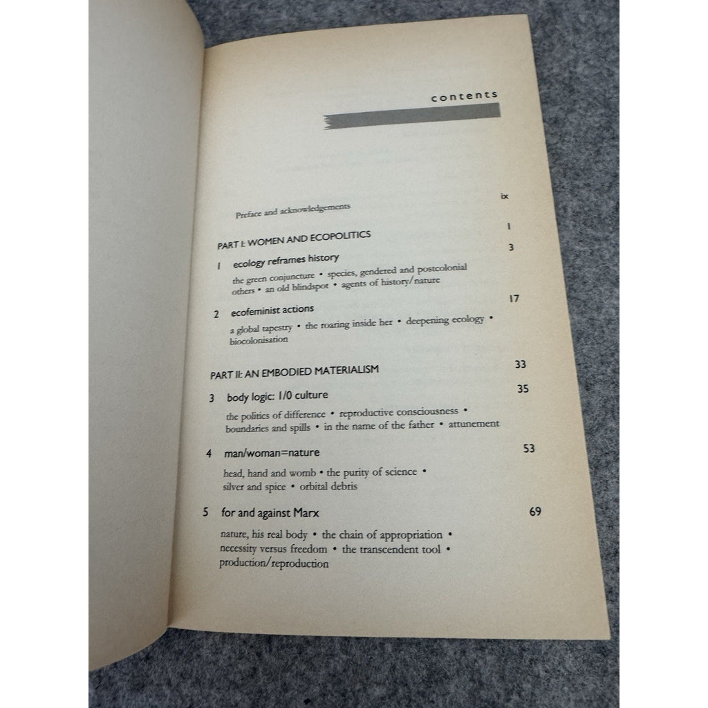 Ecofeminism as Politics Nature Marx & the Postmodern 1997 HC Salleh