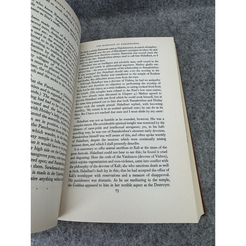 1965 Ramakrishna And His Disciples Christopher Isherwood HC 1st Printing