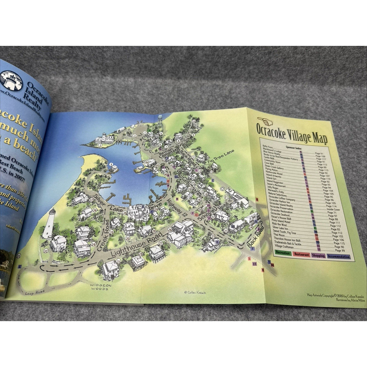 Ocracoke Island, North Carolina - Walking Tour & Guidebook 6th Edition 2009