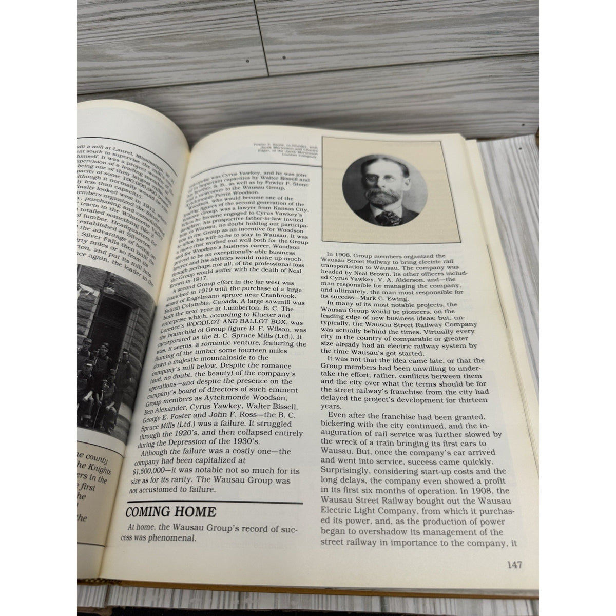 Wisconsin Heartland Story of Wausau Marathon County Kronenwetter HC 1984