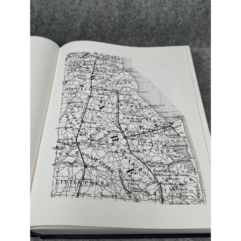 History of Delaware 1609-1888 J Thomas Scharf Vol 1 + Index Genealogy Maps