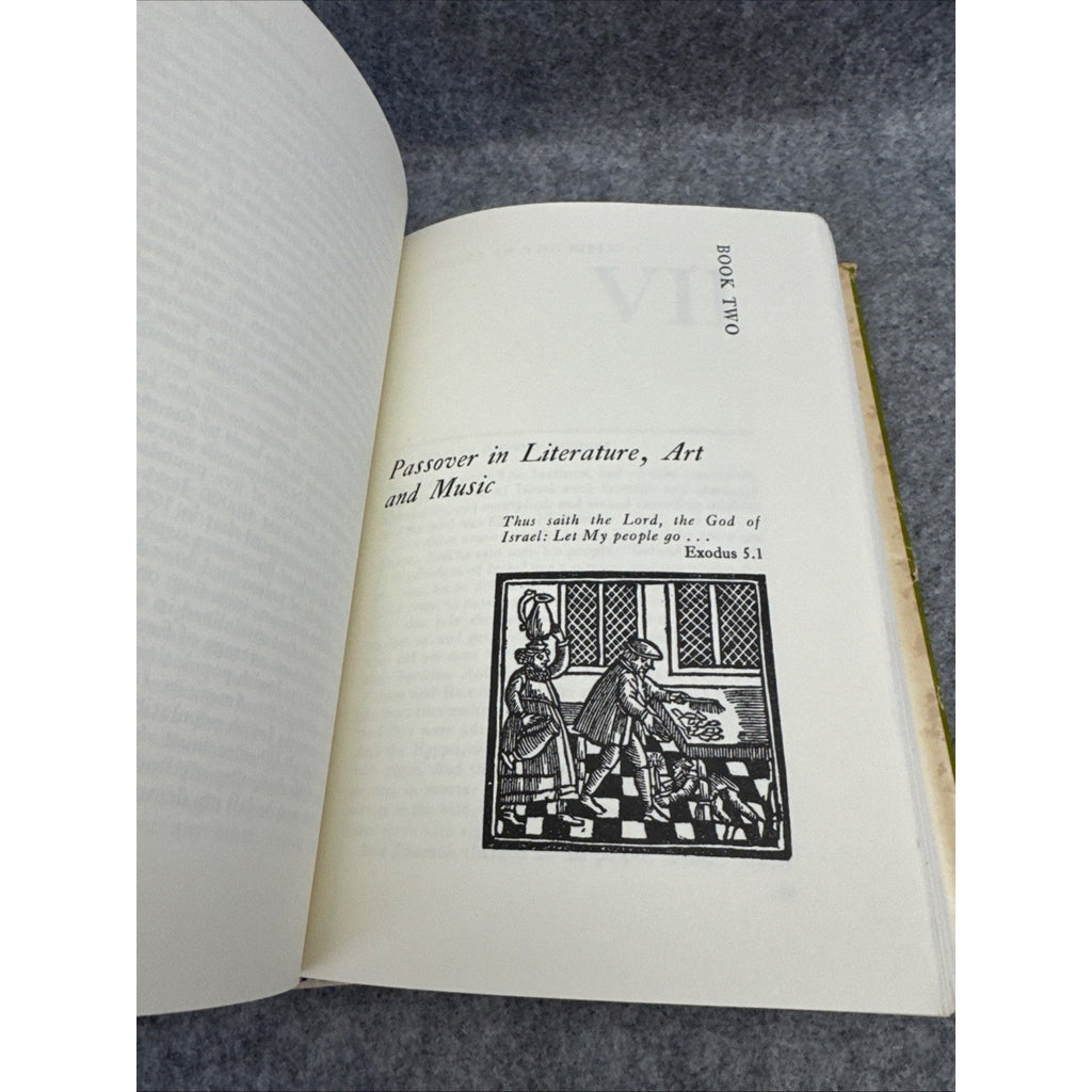 1961 HC/DJ Passover Anthology by Goodman, Philip 1st Ed 7th Impression