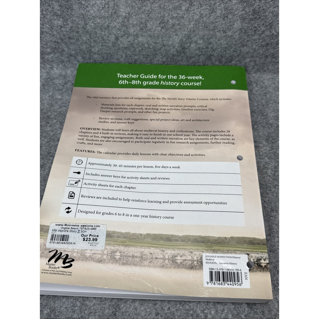 World's Story 2 (Teacher Guide) : The Middle Ages - the Fall of Rome Through the