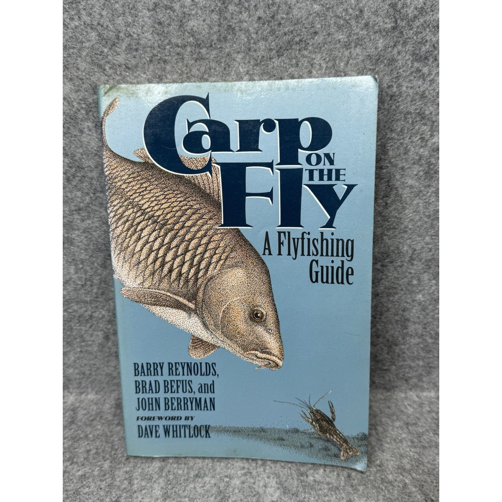 1997 Carp on the Fly Barry Reynolds Signed 1st Edition Fly Fishing PB