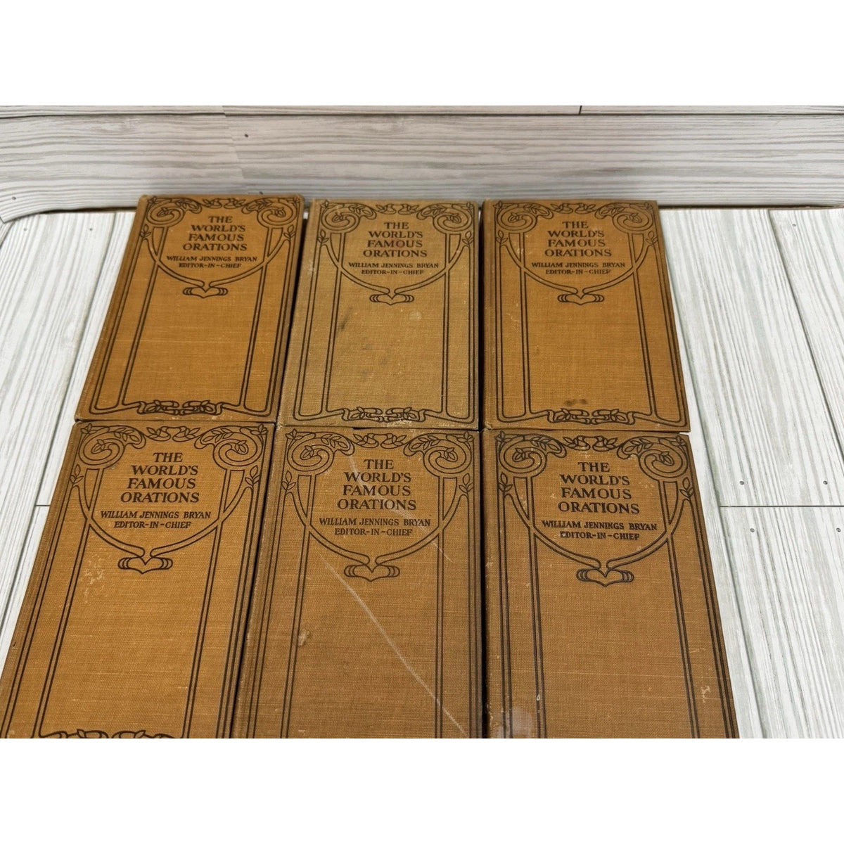 Worlds Famous Orations 1906 Funk Wagnalls 6 Vol Set Bryan Antique