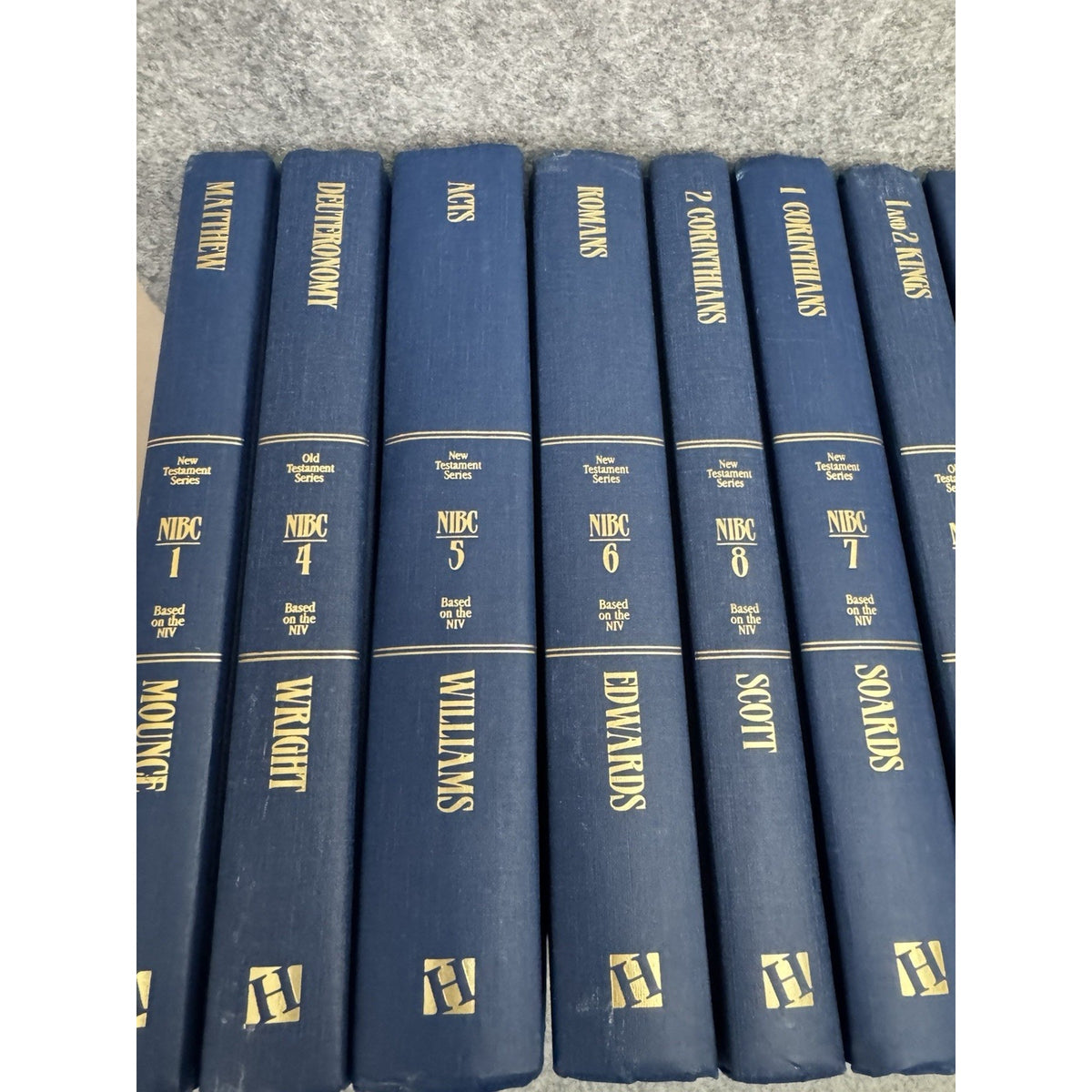 New International Biblical Commentary NIBC 19 Vol HC Lot Hendrickson VG