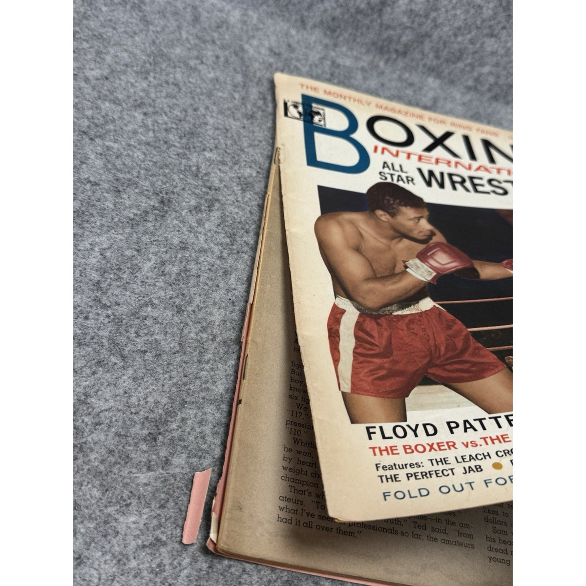 Boxing International February 1965 Floyd Patterson George Chuvalo Magazine