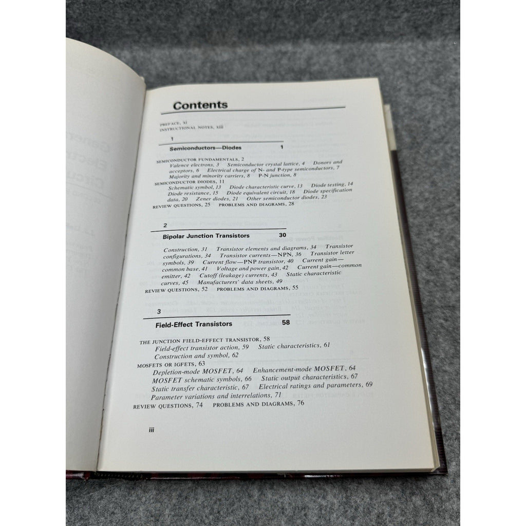1976 General Electronics Circuits J.J. DeFrance 2nd Ed Vintage Hardcover