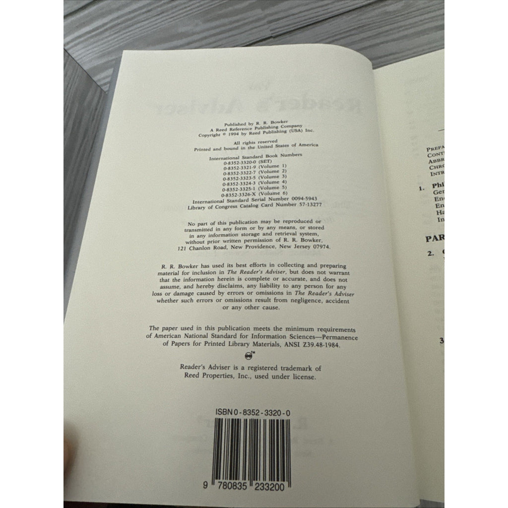 The Best in Philosophy and Religion Hardcover Marion Sader