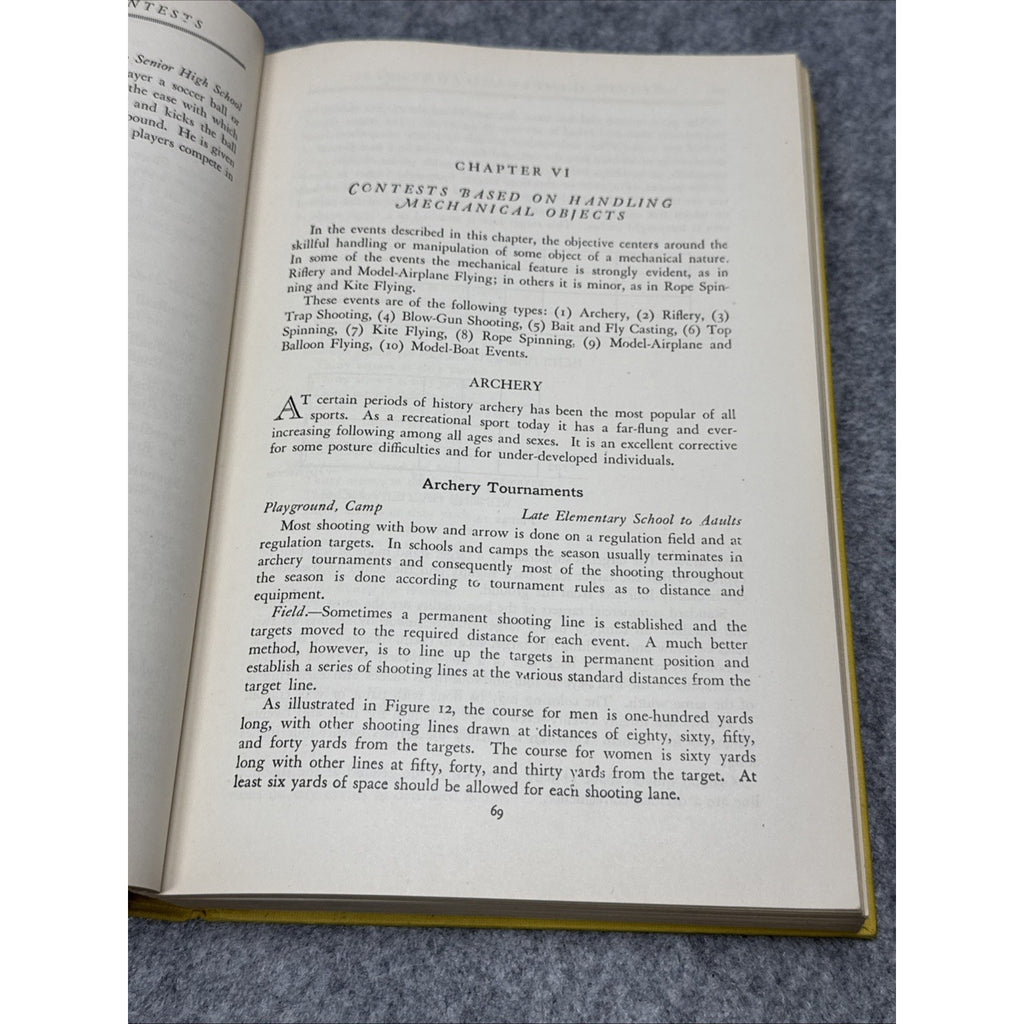 Active Games and Contests 1935 Mason Mitchell HC A.S. Barnes Sports Recreation