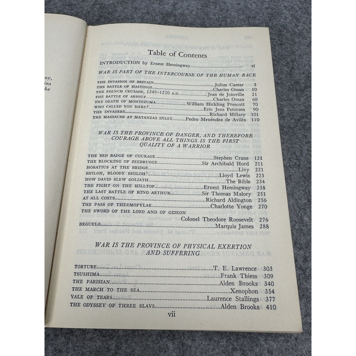 Men at War Ernest Hemingway 1955 New Complete Edition War Stories Hardcover